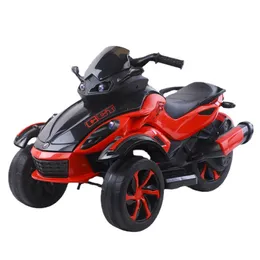 Hy New 6V4.5AH 3 Wheel Children's Scooter Dual Drive 380W Motor Baby Electric Motorcykel Barn Tricycle for Kids 1 till 5 år