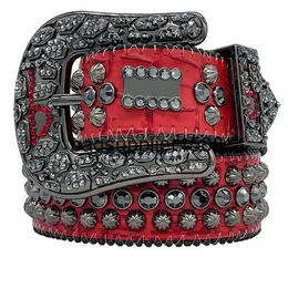 2023 con cintura bb rossa bb bb Simon mens Designer Designer Belts Waistband per il compleanno GiftA1A