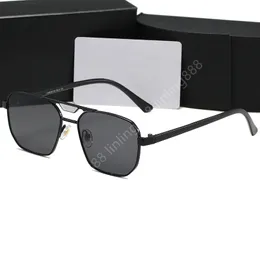 2023 Urlaub Luxus-Designer-Marken-Sonnenbrille, quadratische Designer-Sonnenbrille, hochwertige Brille für Damen, Herren, Brille für Damen, UV400-Linse, Unisex-Oberteil mit Box, 58