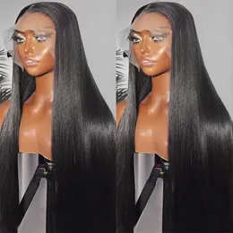 13x4 13x6 Lace Front Perucas PrePlucked 4x4 Lace Closure Wig Bone Straight Lace Front Human Hair Perucas Para Mulheres Negras