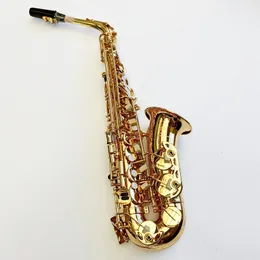 62 Professional Gold Gold EB Tone Alto Saxophone Brass Pattern Pattern Japanese Craft Manufact jazz anstom