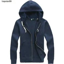 뜨거운 판매 남성 폴로 까마귀 고품질 면화 스웨트 셔츠 가을 겨울 캐주얼 후드 스포츠 재킷 남자 후드.