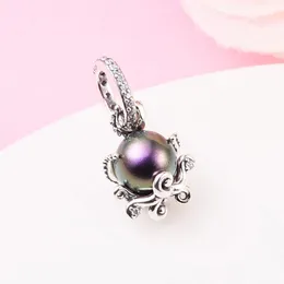 925 Sterling Silver the Little Mermaid Ursula Dangle Charm Bead for European Pandora Modelry Jewelry Charm Bracelets