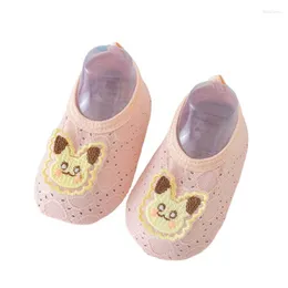 First Walkers Summer Comfortable And Breathable Baby Shoes Cartoon Animal Print Walking