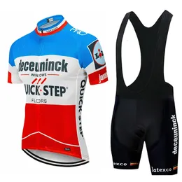 Cycling Jersey Sets Quick Step Set Short Sleeve for Men AntiUV Bike Bicycle Pro Team Summer Clothing 230620