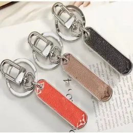 Fashion New Scooter key Chain Pendant Car Keychain Handmade Leather Keychains Men Women Bag Pendant Accessories 15 Color with box