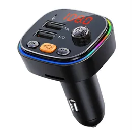 Lettore MP3 Bluetooth per auto C20 con slot per schede/disco U, qualità audio senza perdite, chiamate in vivavoce, trasmettitore FM, lettore MP3 per auto