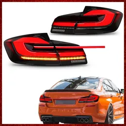 CAR LED TAILLight Assembly för BMW 5-Series F10 F18 M5 11-17 Körbelysning Sekventiell Turn Signal 2011-2017 2011 2012 2013 2014 2015 2016 2017 Years Tail Light Lamp