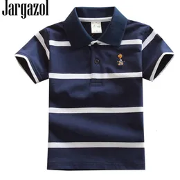 Детские рубашки Джаргазол Поло Рубашка для детей летние рубашки с коротким рукавами
