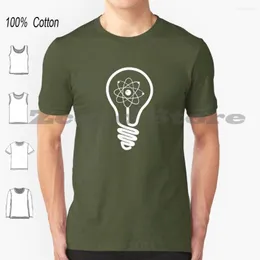 Męskie koszule Mark Rober prezent dla przyjaciela zabawne ubrania Atom koszulka bawełniana wygodna wysokiej jakości urocze