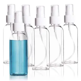50 pçs/lote pequenos frascos de spray 60ml névoa fina mini frasco de spray 2 onças frascos de spray de viagem reutilizáveis vazios de plástico PP/PET frasco Jhstj