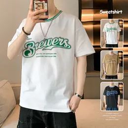 メンズTシャツの男性用Tシャツ衣類y2kトップカミーズセットマスキュリナロパプレーヤー