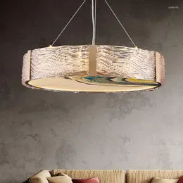 Lampade a sospensione tutto in rame soggiorno in stile cinese moderno minimalista moda villa reception camera da letto lampadario