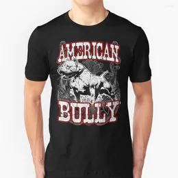 T-shirt da uomo American Bully T-shirt hip-hop T-shirt in cotone T-shirt da uomo Cani Animali domestici PiBull