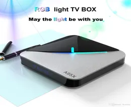 Android TV Box A95X F3 Air RGB Light Amlogic S905X3 Android 90 4GB 64GB Dual WiFi 4K 60FPS A95XF3 X3 Smart TV Box1310614