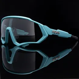 نظارات النظارات في الهواء الطلق Pochromic Cycling Glycly الدراجة للنظارات الشمسية الرياضية في الهواء الطلق MTB Road Bike Goggles Eyewear Men Women Cycl Equipment