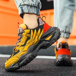 靴 yellow DAM SNEAKER MULES 2XL(26.5) Mens Summer Running Shoes - Lightweight Breathable Sneakers