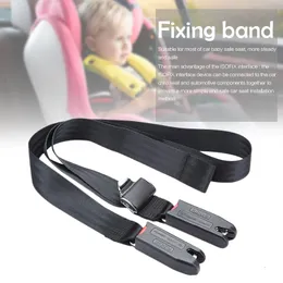 Stroller Parts Accessories Children Safety Seat Belt Padding With Isofix Connector EU Socket Tuya APP Work Google Home Soft Connecting Black WO 230620