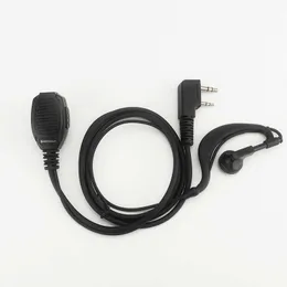 Новый 168 районов Talkie Warphone Cable Walkie Talkie Universal High-e-e-earhook растягивание наушников Baofeng 5r