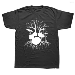 Magliette da uomo Divertente batterista Regalo per musicista Grafico Streetwear Manica corta Regali di compleanno T-shirt accessori per batteria stile estivo