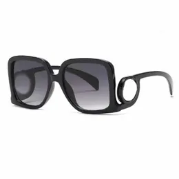 Женские дизайнерские классические квадратные солнцезащитные очки мужские ретро -солнце