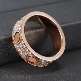 Womens designer rings elegant wedding ring trendy diamond homme classic plated gold personality jewlery love rings beautiful delicate ZB019 C23