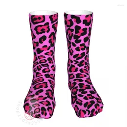 Calzini Uomo I Mean Cotone Stampa Leopardo Rosa Harajuku Camouflage Donna