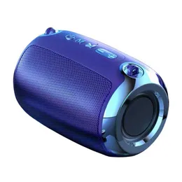 Mini Hoparlörler Hoparlör Çok Fonksiyonlu Stereo LED Aydınlatma Araba için Mini Taşınabilir Açık Kablosuz Subwoofer