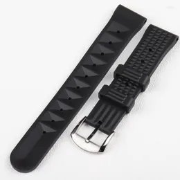 Watch Bands 22mm Waffle Strap For Mechanical 20mm Rubber Bracelets Fashion 22 Mm Universal Mens Band