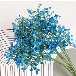 Декоративные цветы 52 см детей дышать искусственным пластиковым гипсофилой
