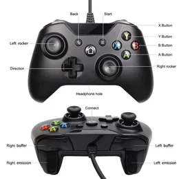 Controlador com fio USB para Xbox One Video Game JoyStick Mando para Microsoft Xbox Series X S Gamepad Controle Joypad para Windows PC