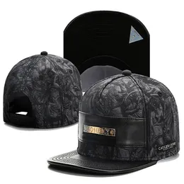 Cayler Sons Snapback Metal Logo No Mercy God Casquettes 팀 스포츠 여름 스타일 남성 야구 모자 Gorras 뼈 여자 힙합 모자