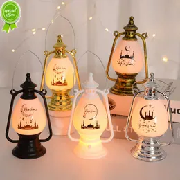 新しいEid Mubarak LED Wind Light Lanterns Ramadan Kareem Decoration for Home 2023イスラムイスラム党の供給