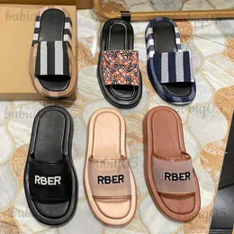 Slippers Slippers Sandals Women Fashion Letter Slides Luxury Summer Ladies Hotselling Flip Flat Rubber Gear Bottoms Sandal Beach Designer Shoes T230621