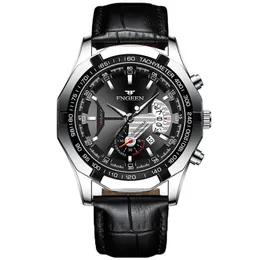 Watchsc-New Clorful Simple Watch Sports Style Watches Silver Black Belt294M