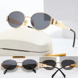 Designer solglasögon Retro stil glasögon för kvinnor modegata glasögon 6 färger
