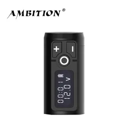 Permanent Makeup Power Ambition Wireless Battery Pack för Tattoo Machine Stable 2A Output Professional Equipment 230620
