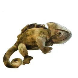 Dragon Plush Animal, juguete de peluche de reptil suave de 46 cm, juguetes  de lagartos realistas para niños, animales de felpa de dinosaurios Giant 