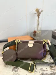 Top Woman desinger Bags Handbag MULTI POCHETTE shoulder bag crossbody bags for women with Original Box high quality cross body bag Purse clutch serial number 3pcs