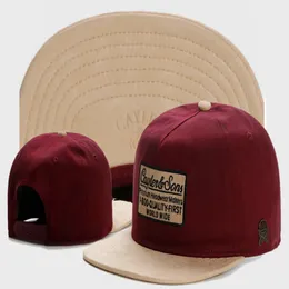 Cayler Sons Snapback 1-800 جودة أول قبعات الهيب هوب على نطاق واسع Gorras Bones Men Women Fashion Baseball Hats Flat the Revor