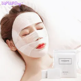 Face Care Devices 200Pcs Mummy Gauze for Makeup Cotton Pads Stretchable Elasticity Disposable Cosmetic Mask Wet Compress Wipe Cleaning 230621