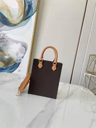 أفضل مصممي الجودة الكلاسيكية Petit Sac Plat Women Mini Rectangle فسيحة Crossbody حقيبة الكتف حقيبة اليد