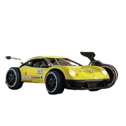 1:24 RC High Speed Stunt Alloy Car Off Road Drift Racing Electronic Radio Control Vehicle Metal Car Gifts Toys for boys