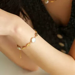 Ins Wind Gold Coin Barokowa minimalistyczna minimalistyczna perłowa bransoletka moda damskie kolczyki Choker Naszyjnik