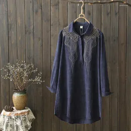 Kvinnors blusar kimono cardigan kvinnor broderade skjorta japanska kläder streetwear kinesiska damer topp sommar toppar för 2023 ff1322 l