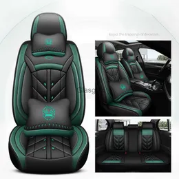 Poduszki siedziska uniwersalna skóra 5 miejsc pokrycie siedzenia samochodu dla opla wszystkie modele Astra g h Antara Vectra b c zafira a b auto luksusowe wnętrze C230621