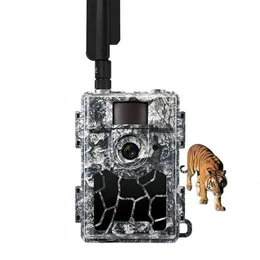 Охотничьи камеры sungusoutdoors 58cs CG 4G Cloud Cellular Game Trail Camera Camera с функциями MMS GPS для мониторинга дикой природы 230620