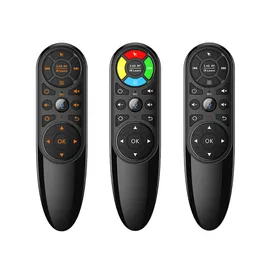 Q6 Pro Voice Remote Control 2.4G trådlös luftmus med gyroskop bakgrundsbelyst IR -lärande för Android TV -låda H96 Max X96 Max TX6s
