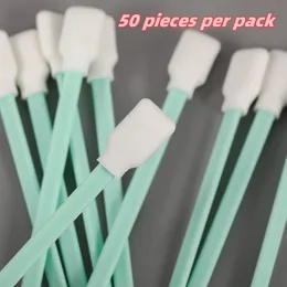 Pinthead Ceaning Swab Foam Tipped Clean Swab för skrivarfabrik 50 st per förpackning