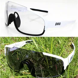 Utomhus Eyewear POC Pochromic Cycling Solglasögon Män kvinnor Sport Road MTB Mountain Bike Glasses Eyewear Discoloration Gafas Ciclismo 230620